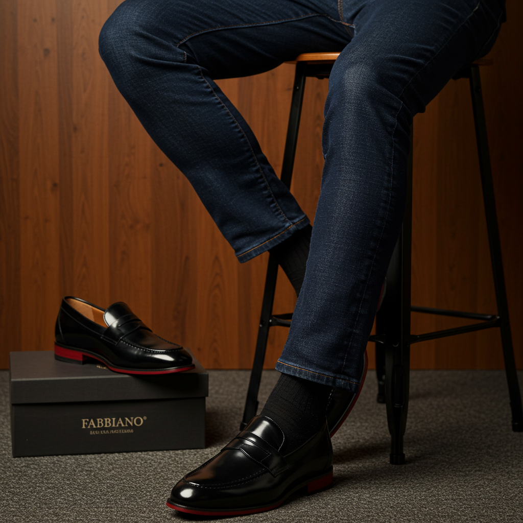 Mocassin Homme en Cuir